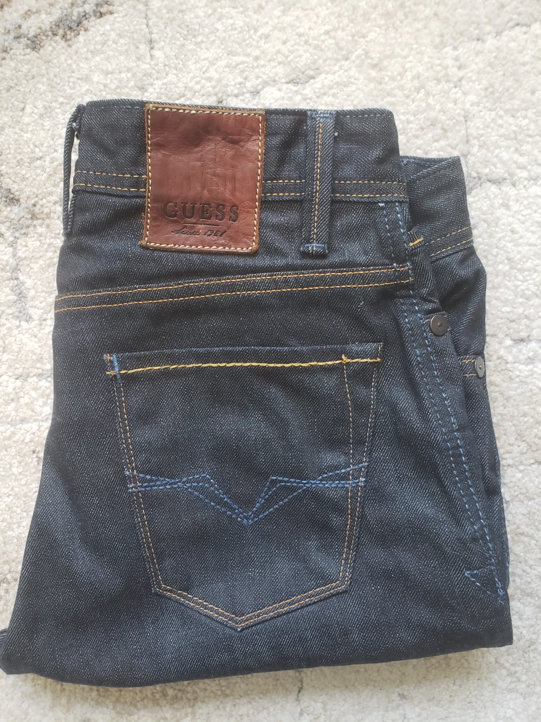 GUESS Premium Rebel Regular Straight Jeans