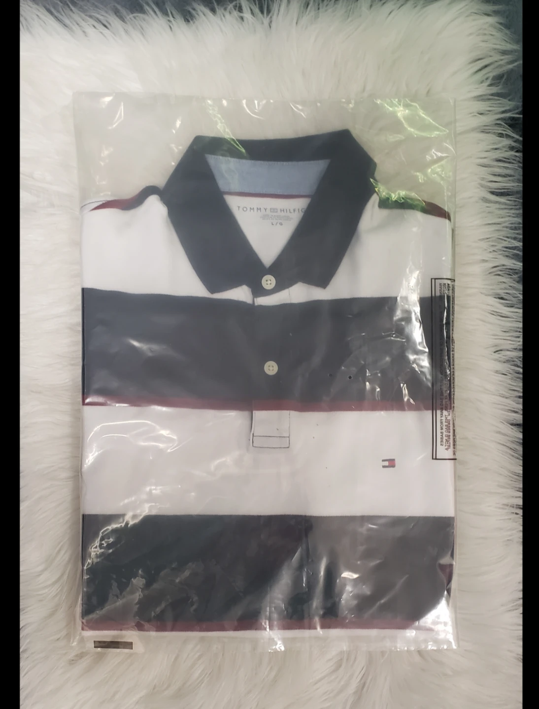 Brand new Tommy Hilfiger Striped Polo Shirt - photo 3
