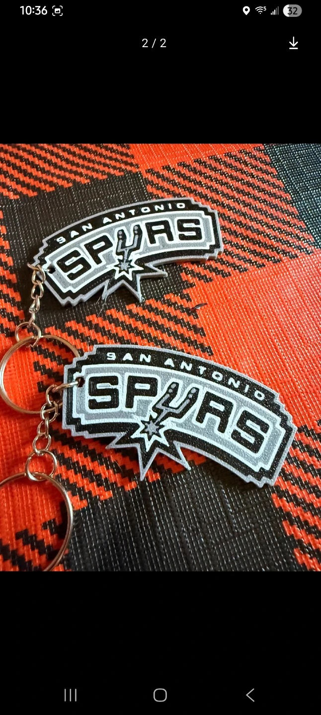 Sanantonio Spurs keychain