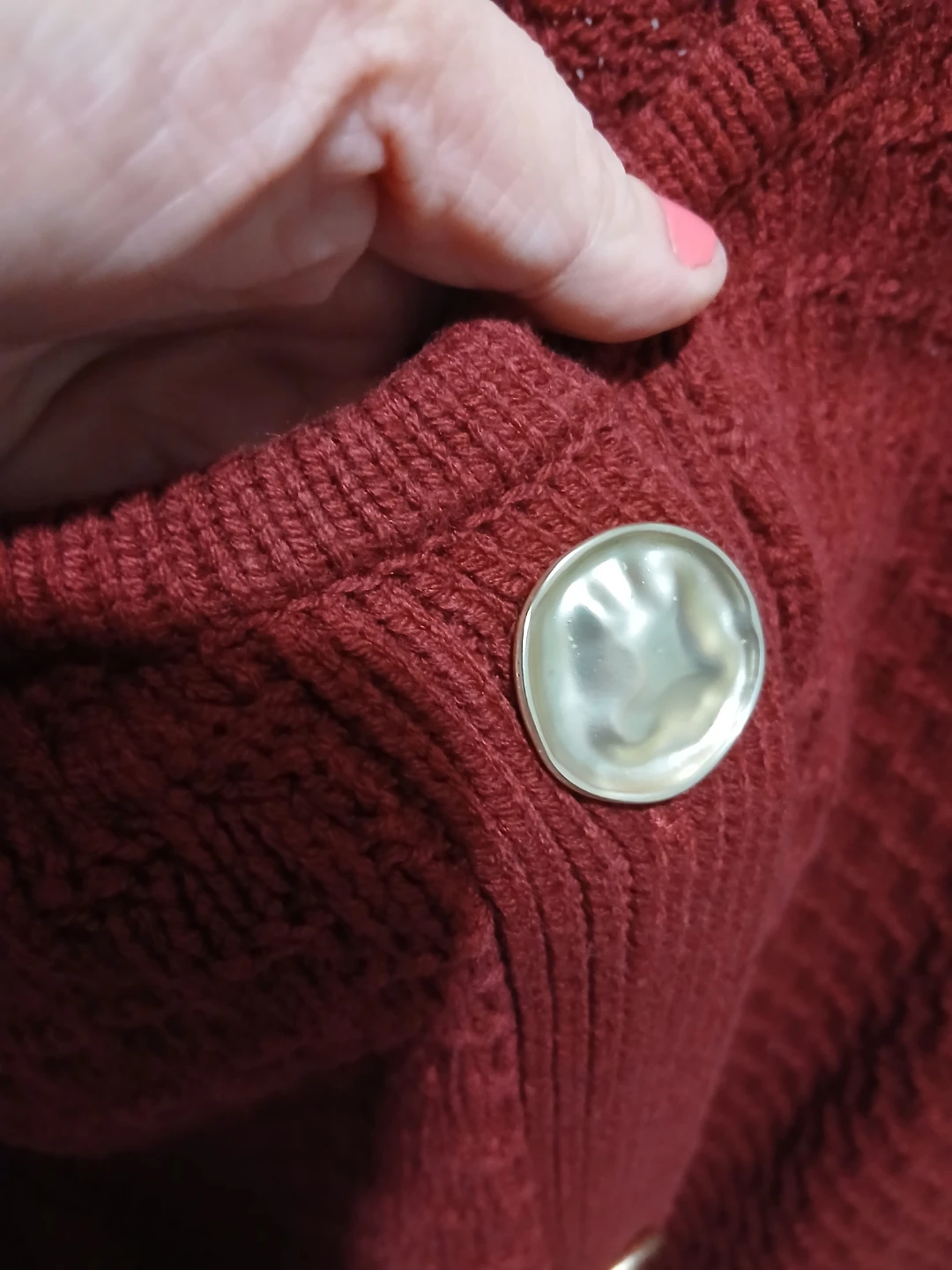 Penningtons Red Cardigan - Size 2X - photo 3
