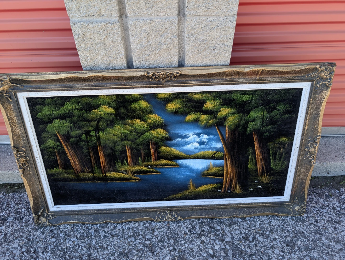 Framed Landscape Painting