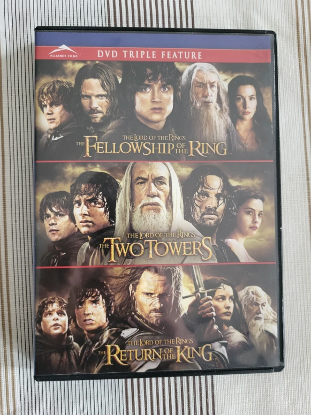 The Lord of the Rings Triple Feature DVD Set