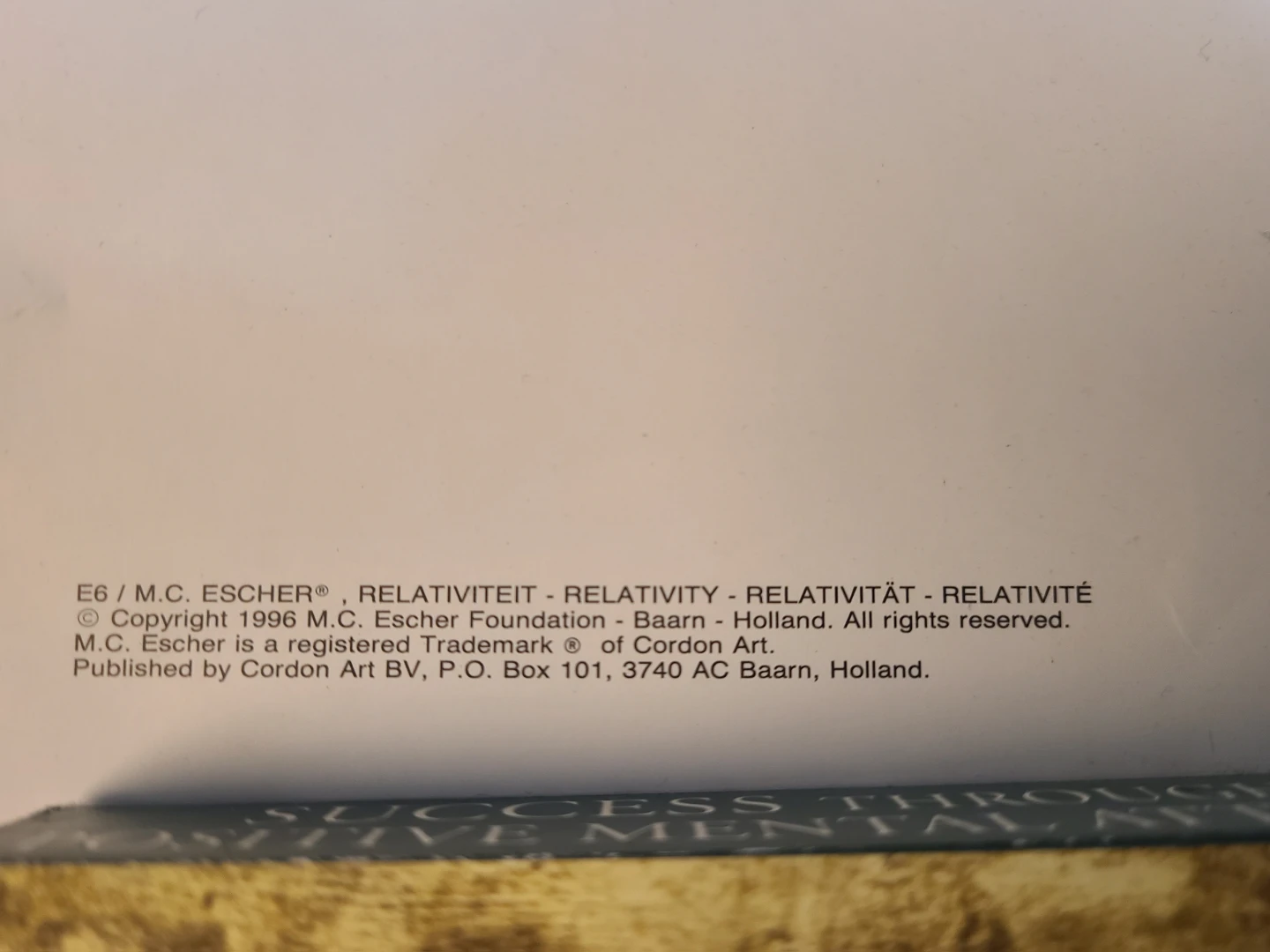 M.C. Escher "Relativity" Poster 25.5" x 21.75" - photo 2