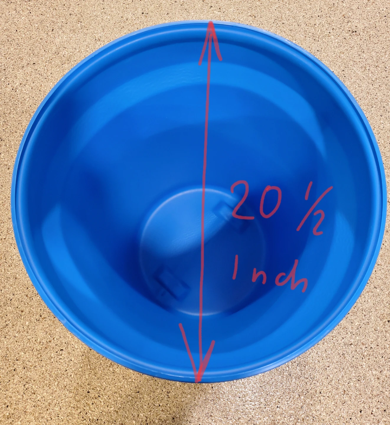 Blue Plastic Drum with Lid food grade. - photo 3