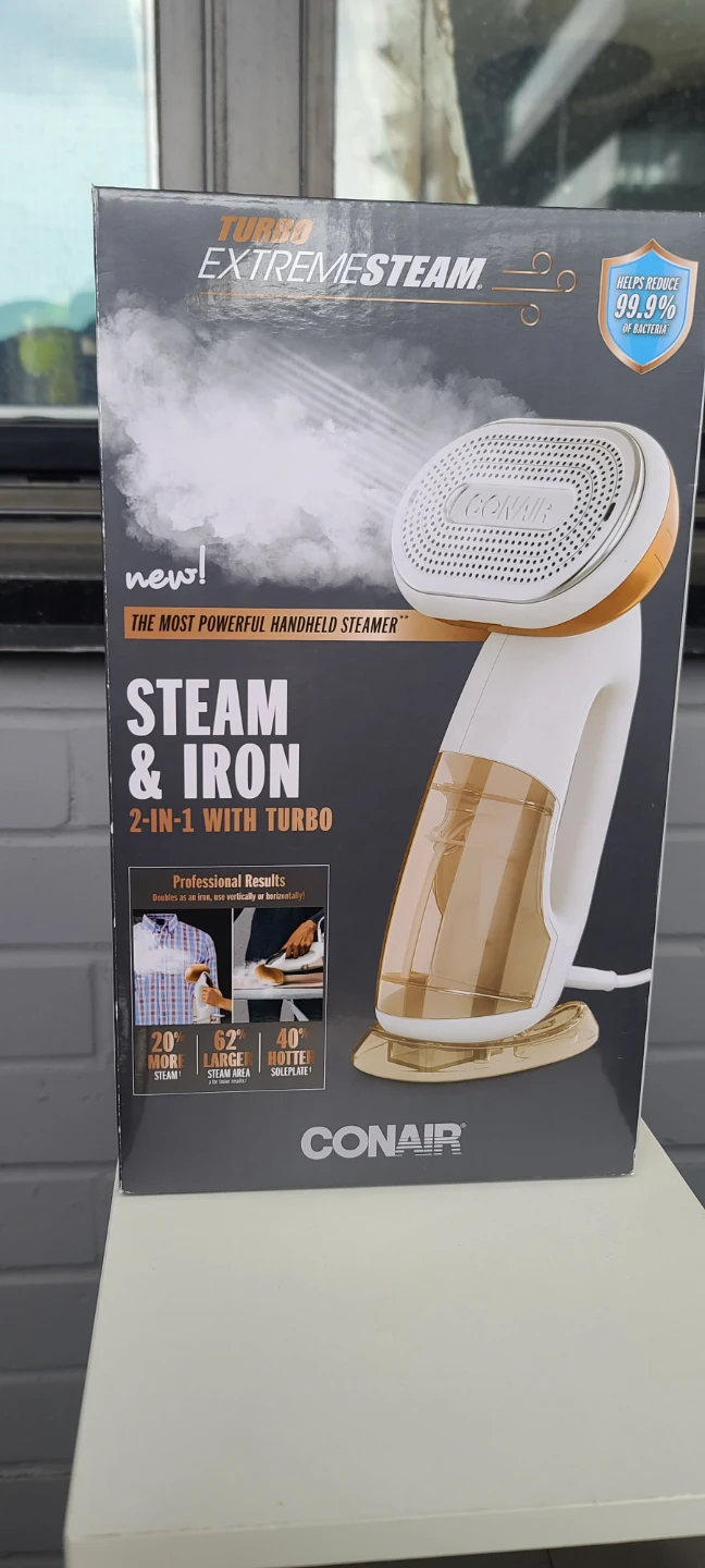 Brand New Conair Turbo ExtremeSteam Garment Steamer
