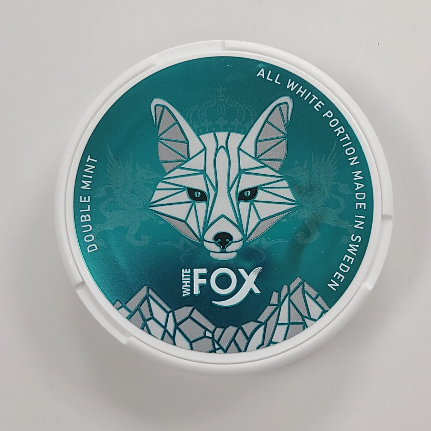 White Fox Double Mint All White Portion