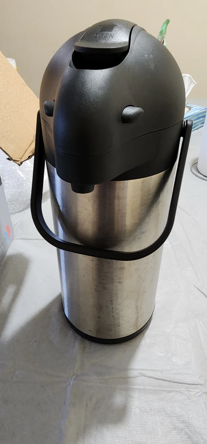 Cresimo 101 Oz Stainless Steel Vacuum Airpot - photo 3
