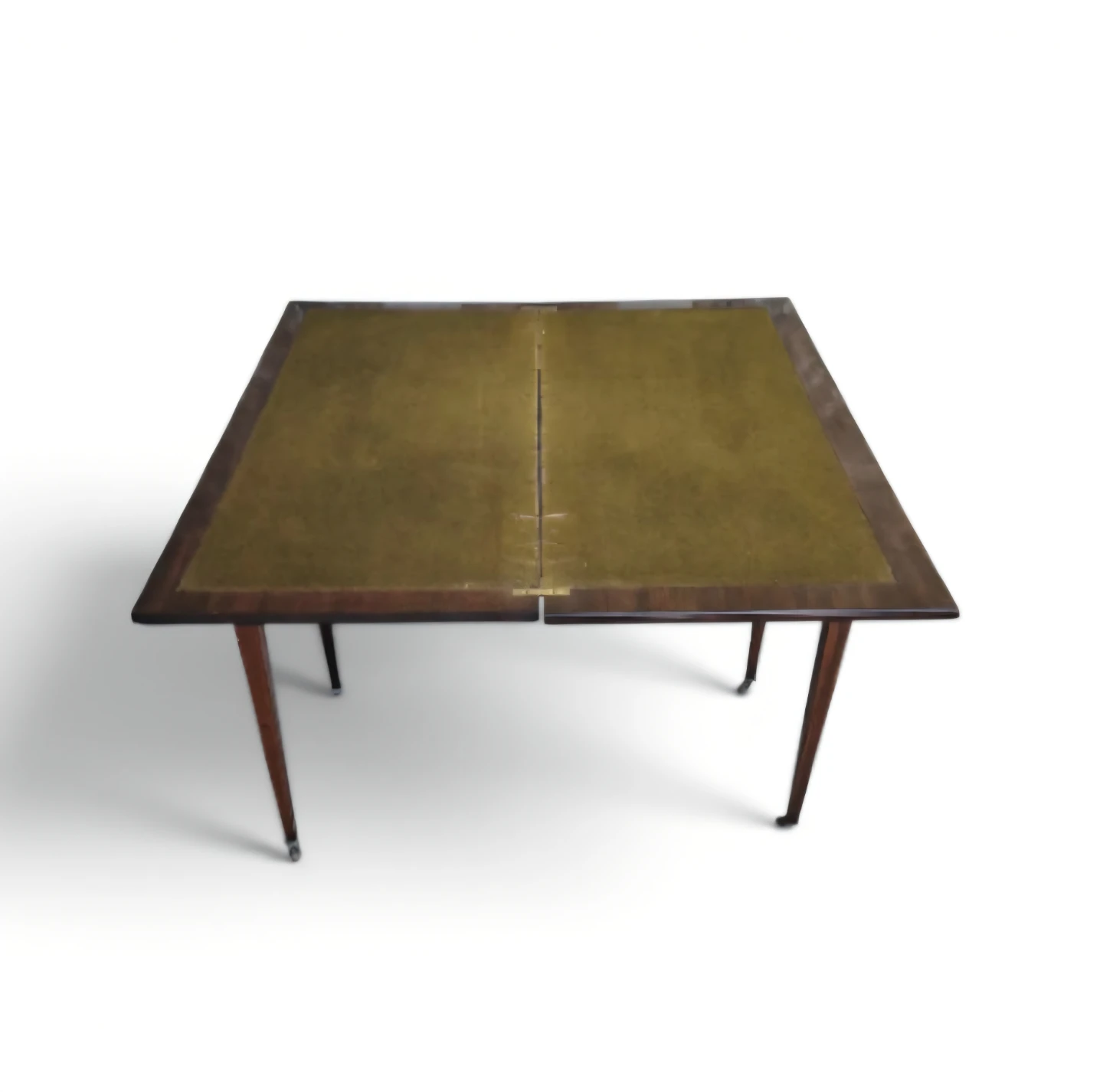 Antique Mahogany Folding Games/Hallway Table - photo 3