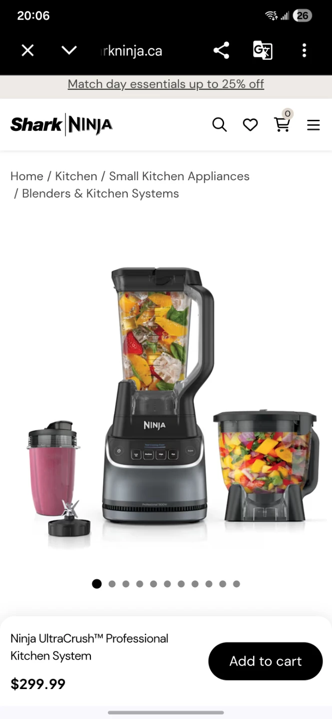 Ninja UltraCrush ™M Professional Kitchen System BP401C