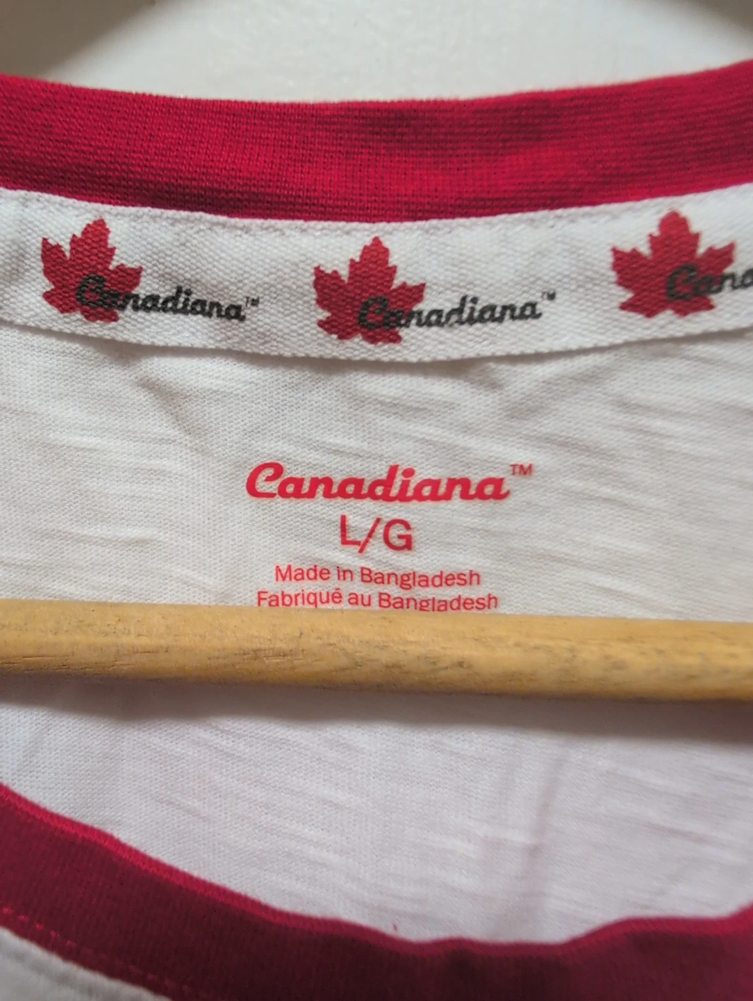 Canadiana Canada Maple Leaf T-Shirt Size L - photo 5