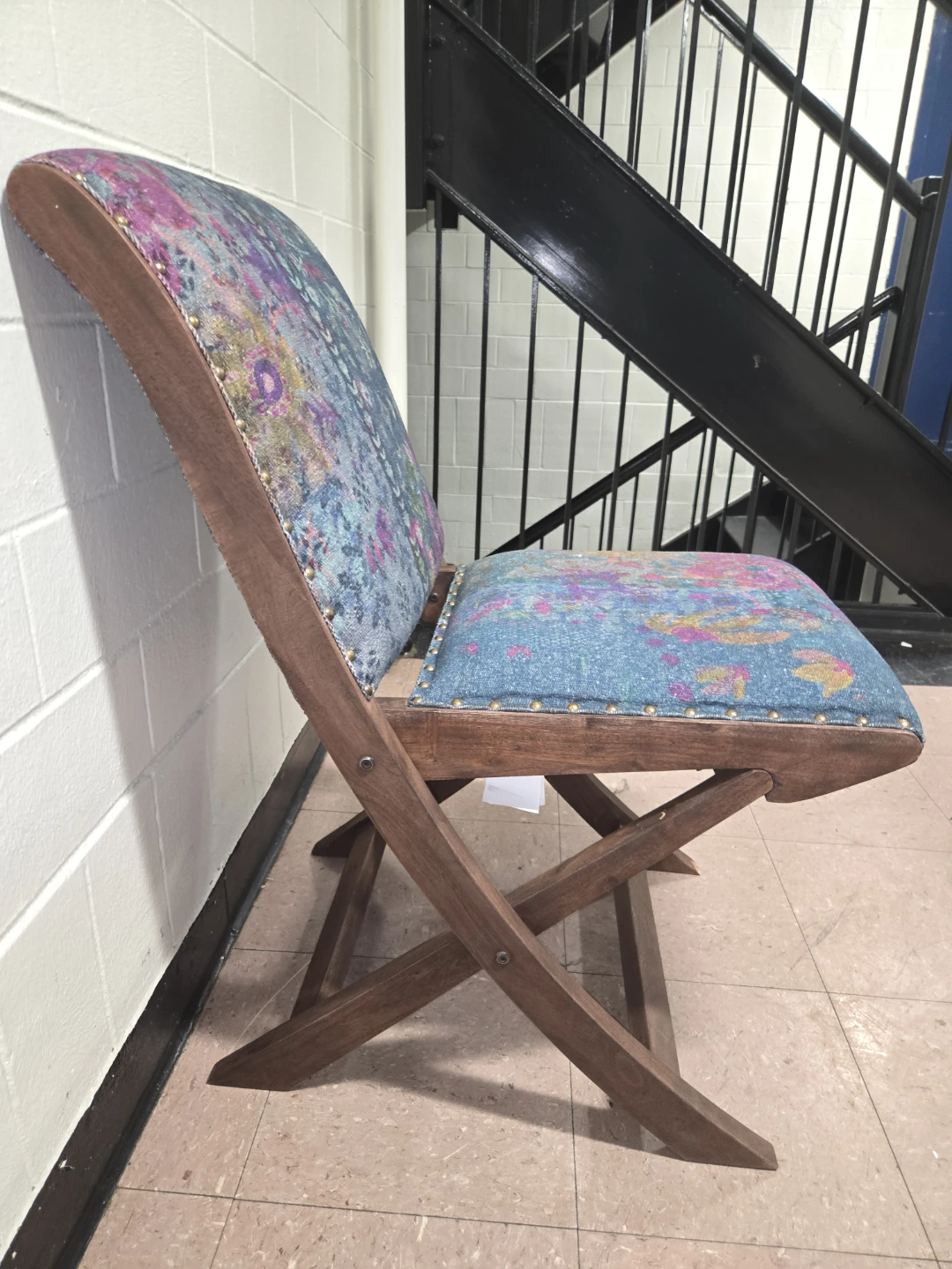 Natural Life Boho Patchwork Folding Accent Chair - photo 3