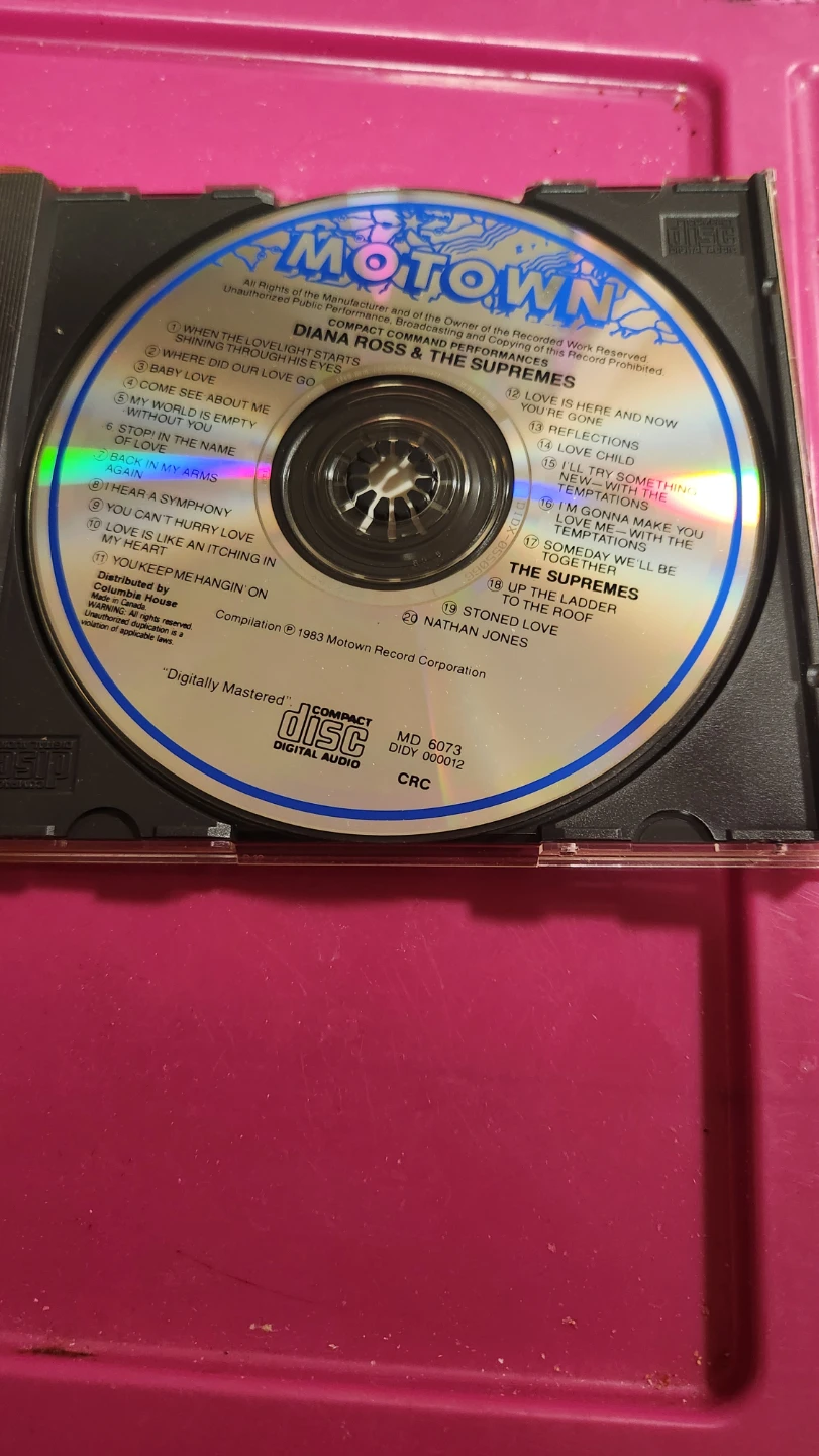 Diana Ross & The Supremes 20 Greatest Hits CD - photo 5