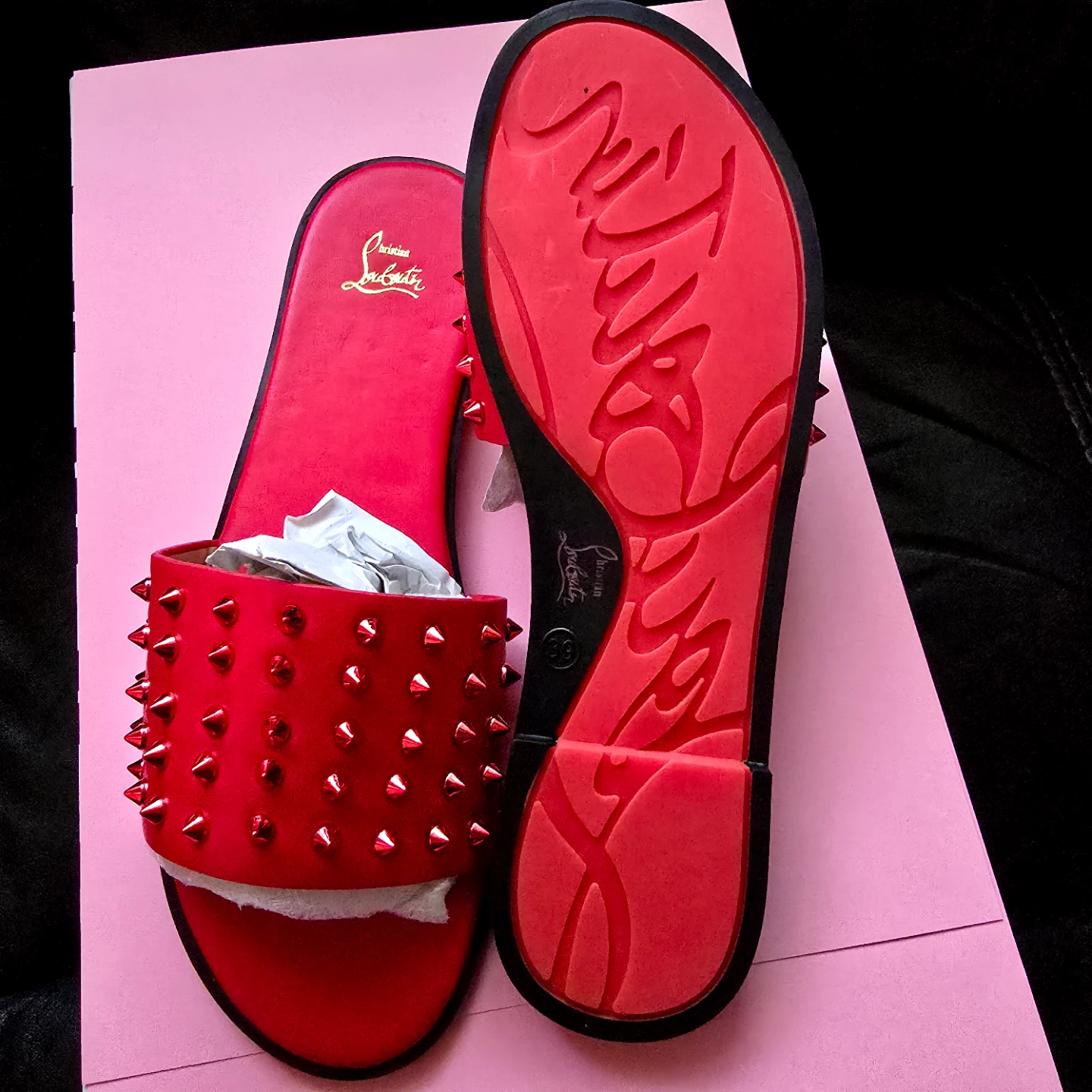 Brand new High Fashion women sleepers Glossy Red sale - photo 4