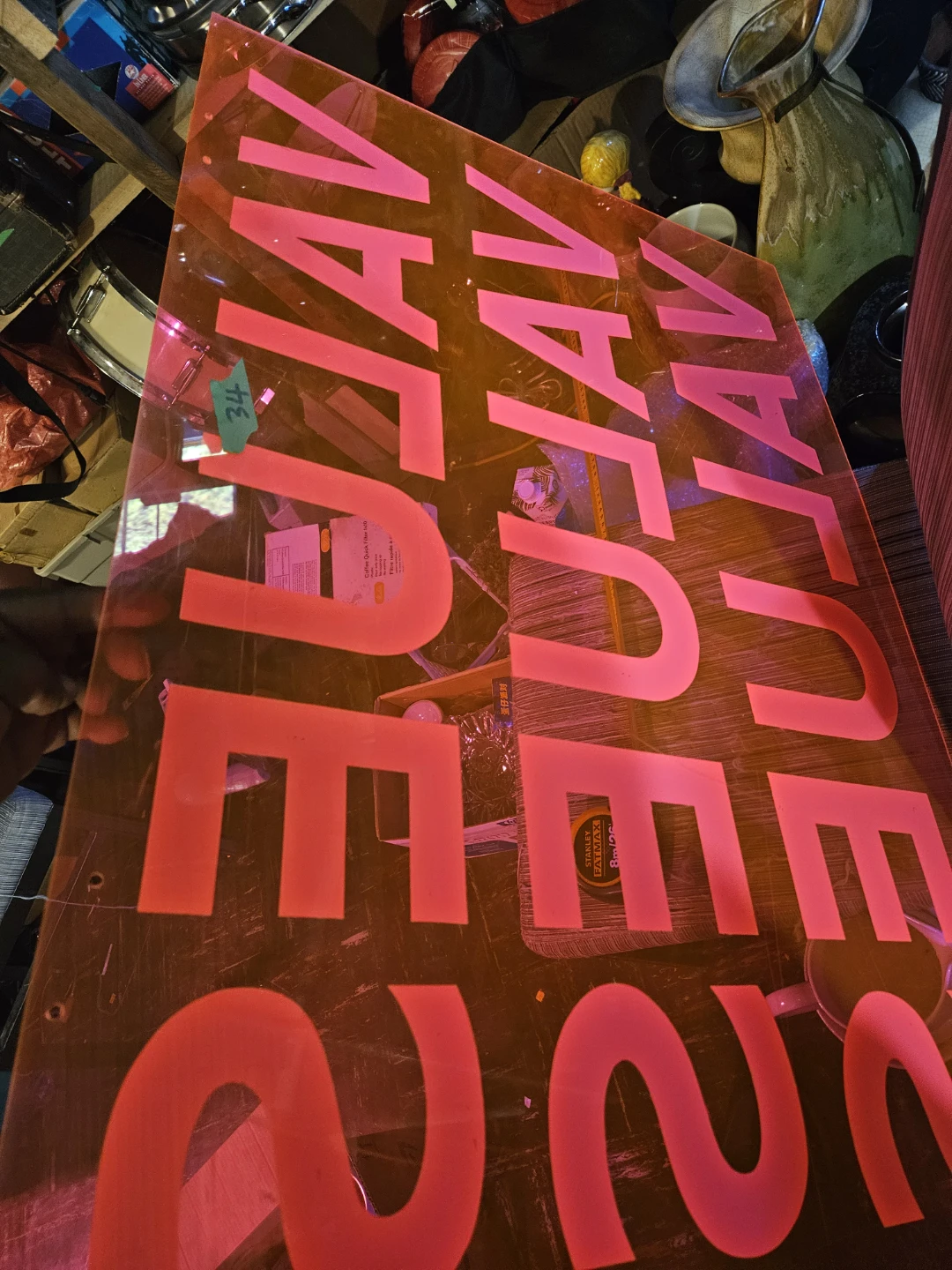 Large "VALUES" Sign - photo 5