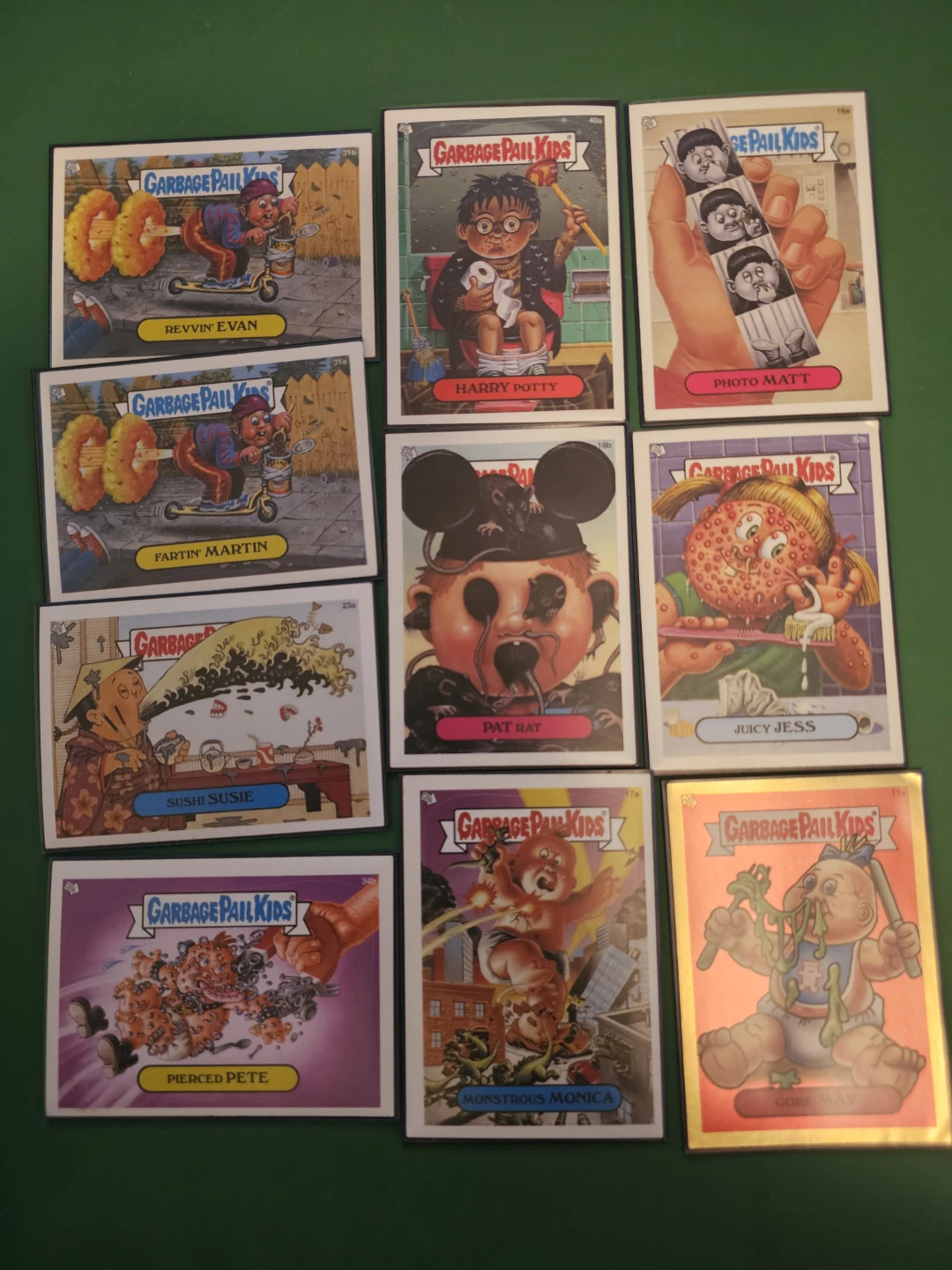 Garbage Pail Kids Cards Collection