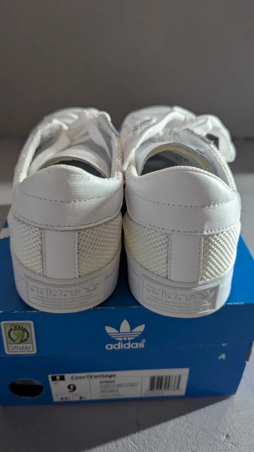 Adidas CourtVantage White Sneakers - photo 4