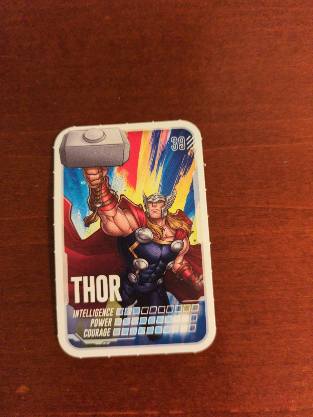 Marvel Thor Trading Card