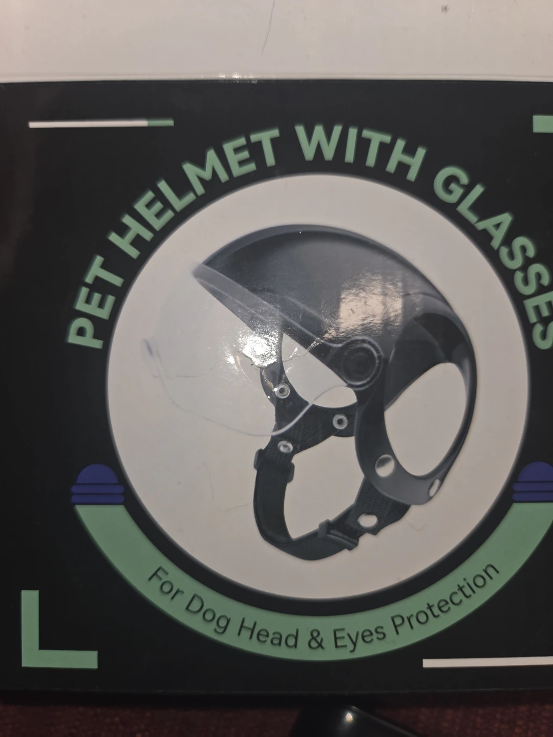 Namsan Pet Helmet with Glasses for Dog