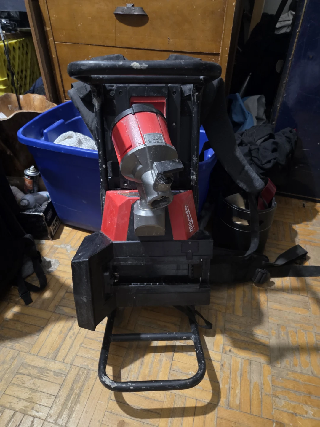 Milwaukee Backpack Concrete Vibrator