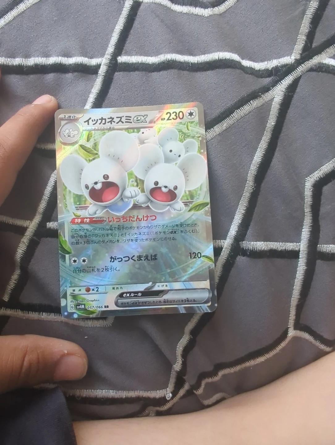 Pokemon Card - Ichikanezumi EX (057/066)