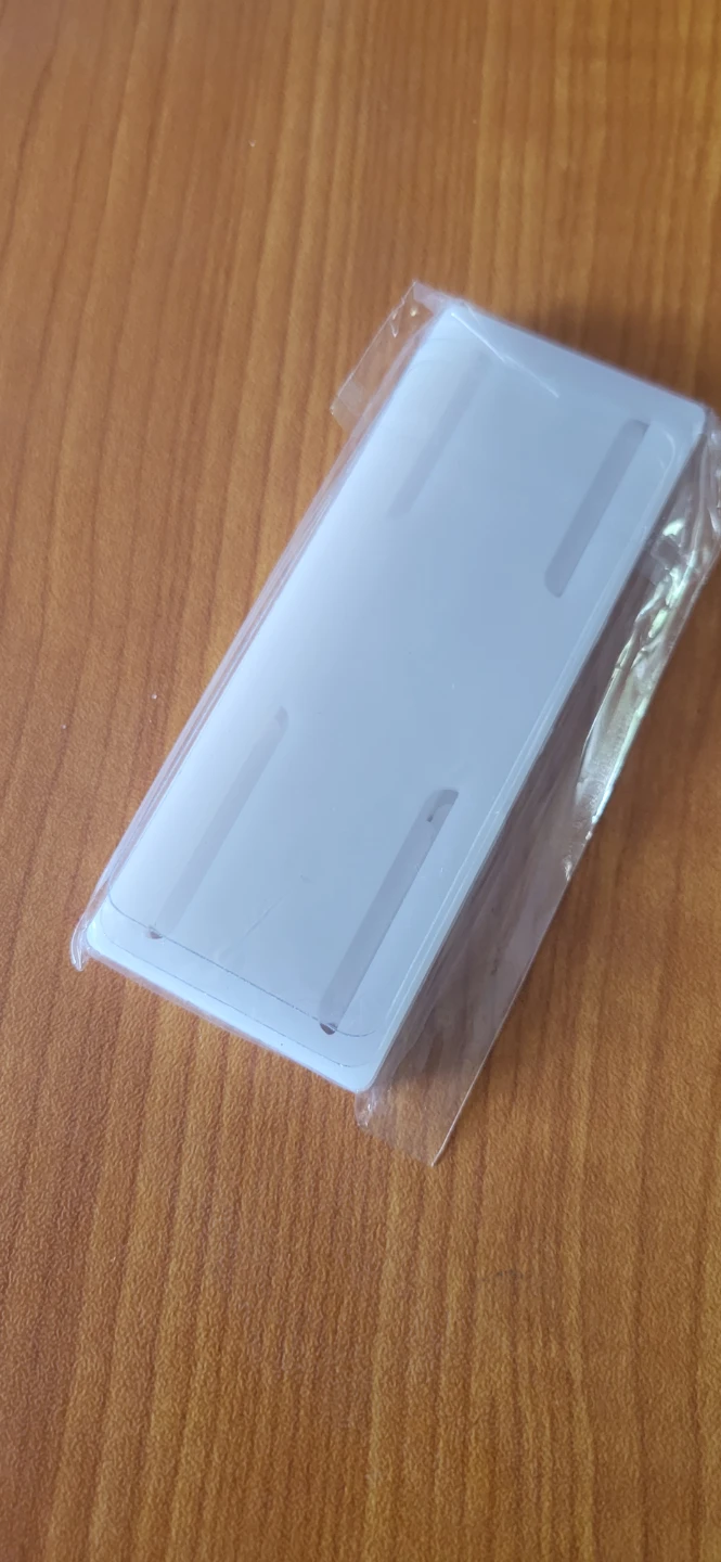 White Plastic Mounting Bracket - photo 2