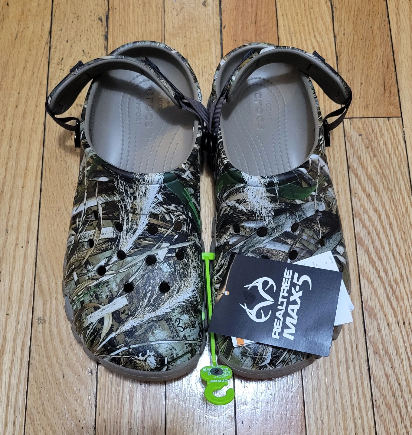 Crocs Offroad Sport Realtree Max 5 Clogs Size M10/W12