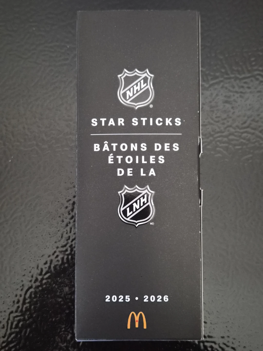 Read Bio | McDonalds 25/26 Quinn Hughes NHL Star Mini Stick - photo 2