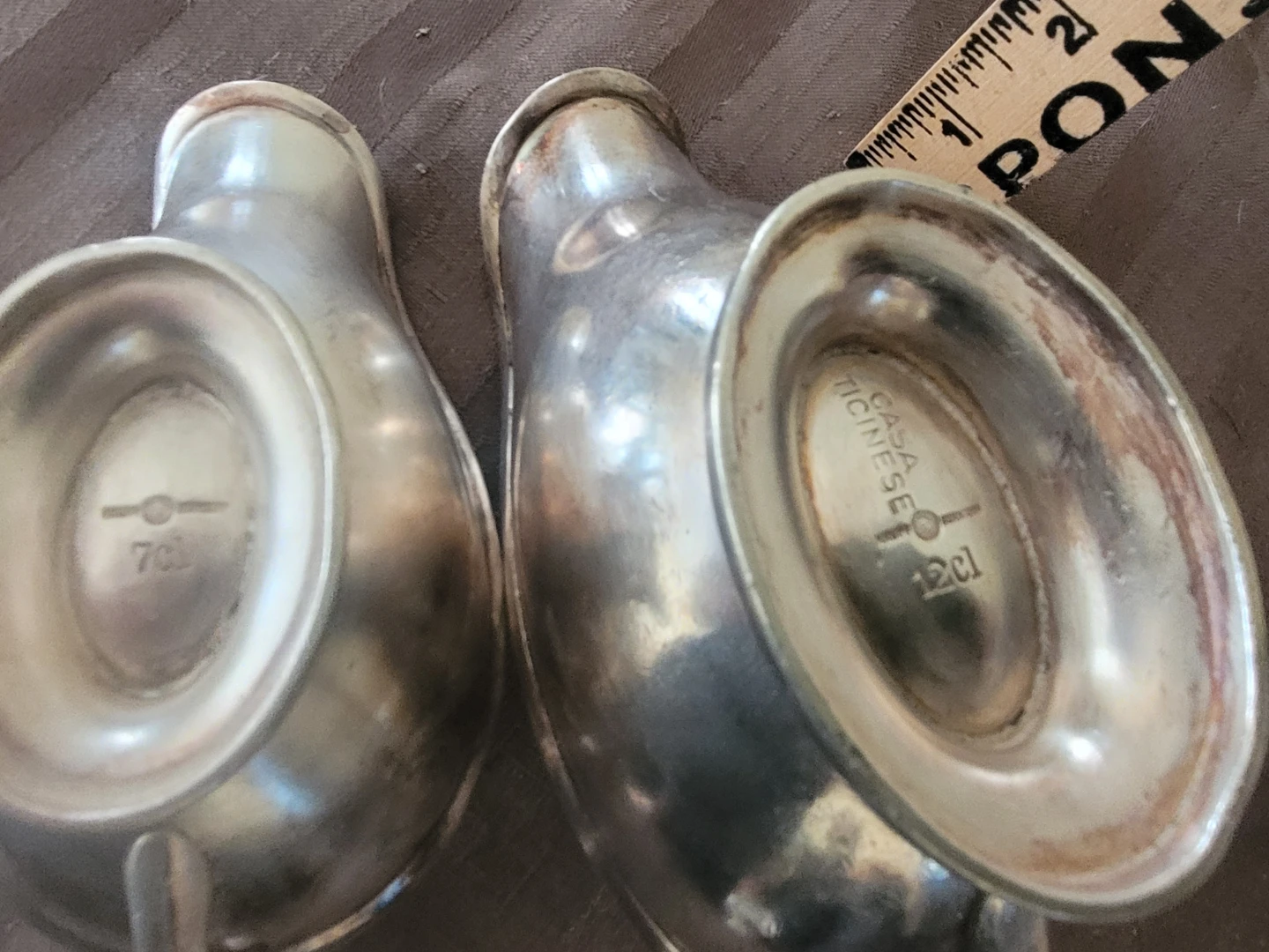 Casa Ticinése Silver-Plated Gravy Boats - 7cl and 12cl - photo 5