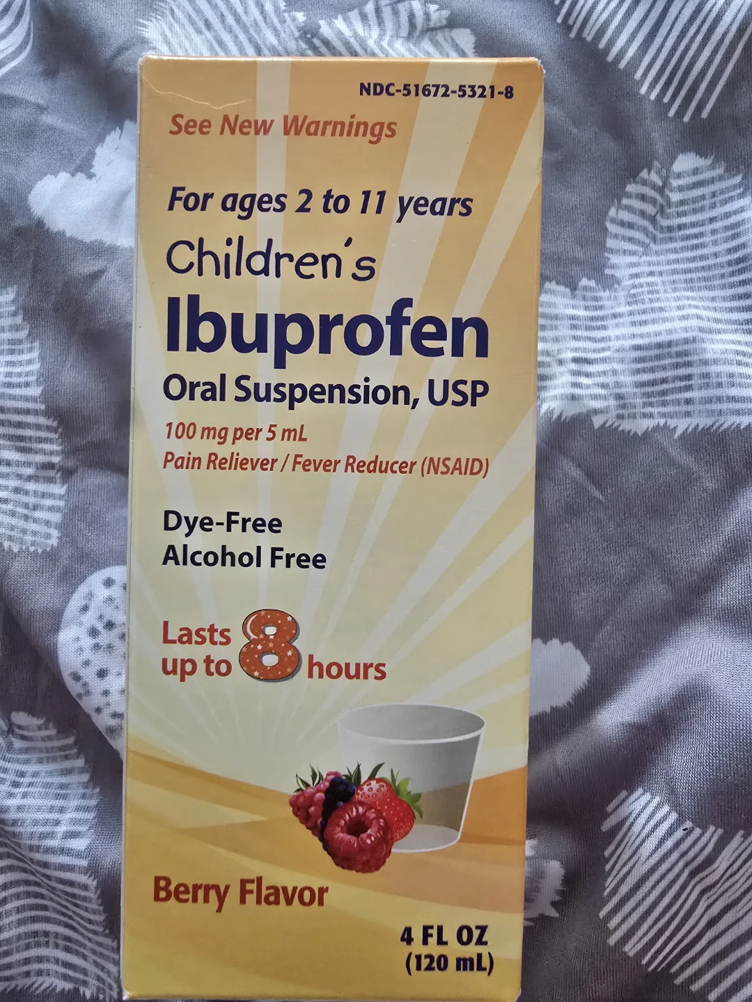 ⚽️ Children's Ibuprofen, Berry Flavor