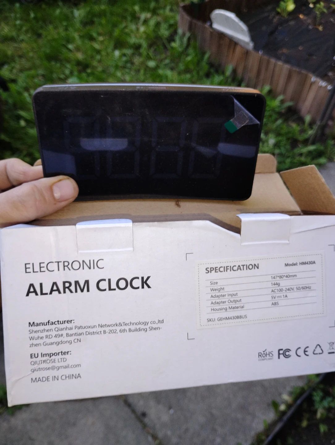 Electronic Alarm Clock ⚽ - photo 3