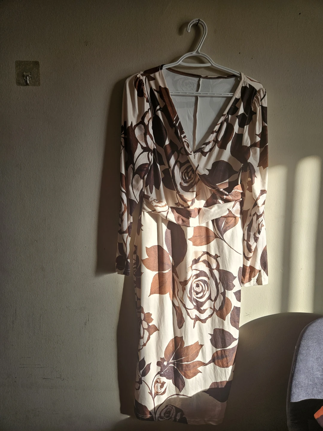 Women's Long Sleeve Floral Dress - photo 2