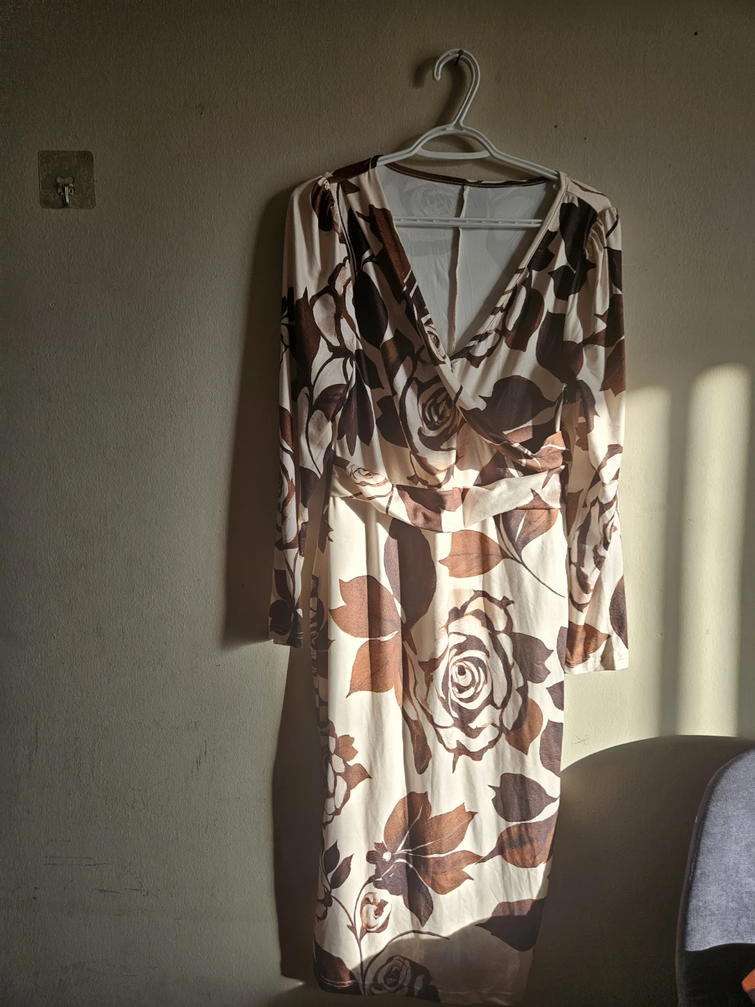 Women's Long Sleeve Floral Dress - photo 3