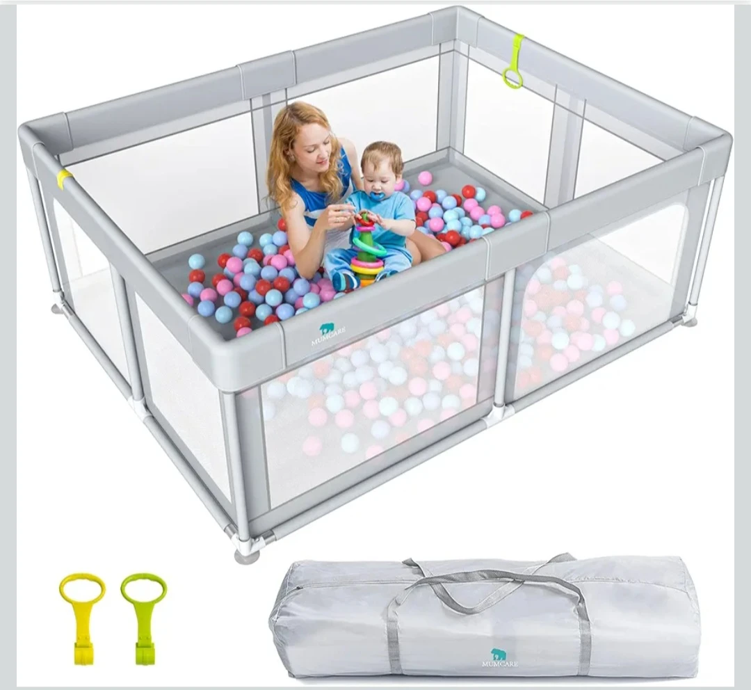 MUMCARE Playpen with Ball Pit