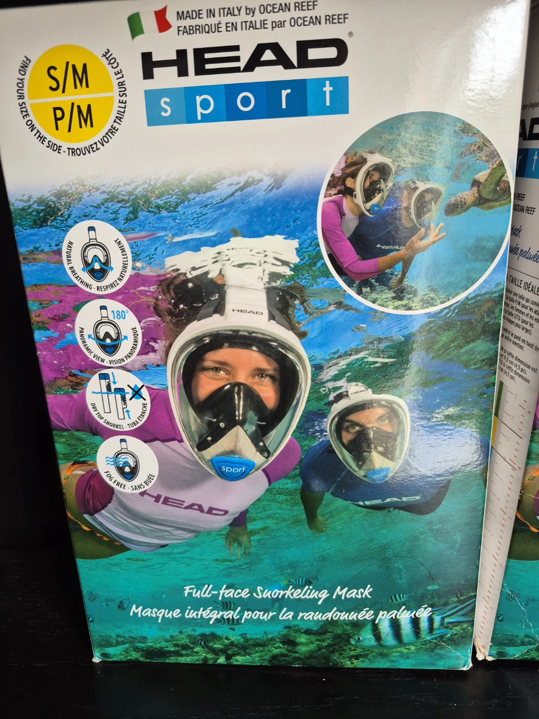 HEAD Sport Full-Face Snorkeling Mask - S/M - photo 2