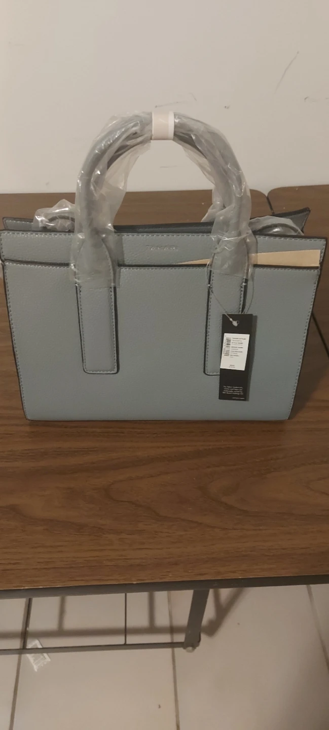 Tamara light grey satchel handbag