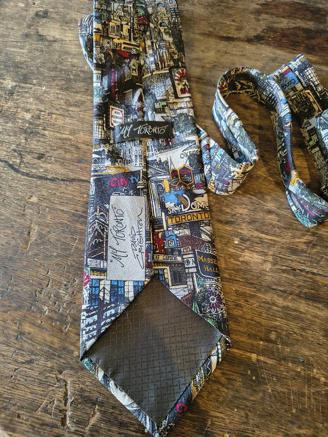 My Toronto Silk Tie