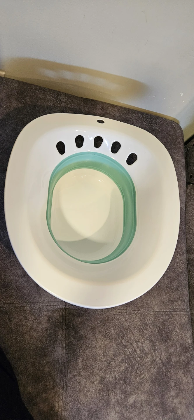 Sit bath for pospartum care and hemorrhoid care