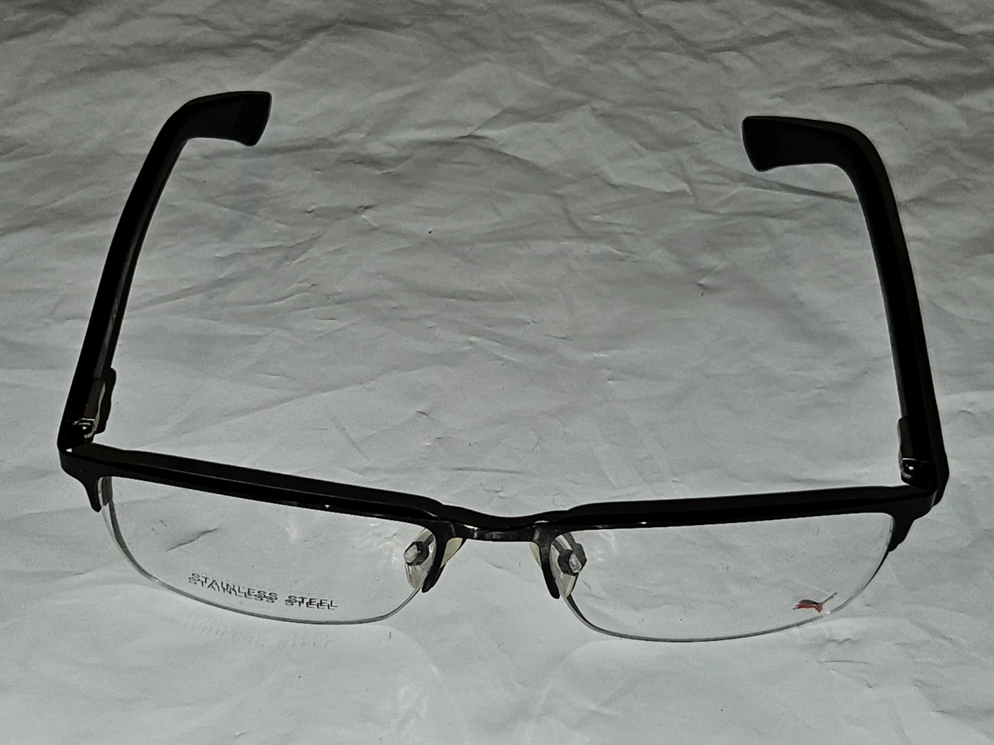 Puma Men's Half Rimless Eyeglasses - photo 3