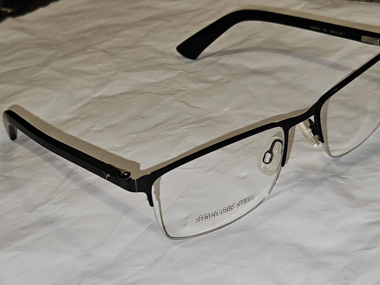 Puma Men's Half Rimless Eyeglasses - photo 4