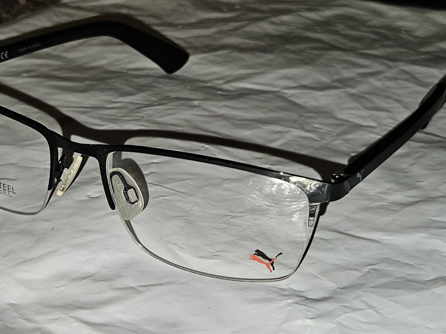 Puma Men's Half Rimless Eyeglasses - photo 5