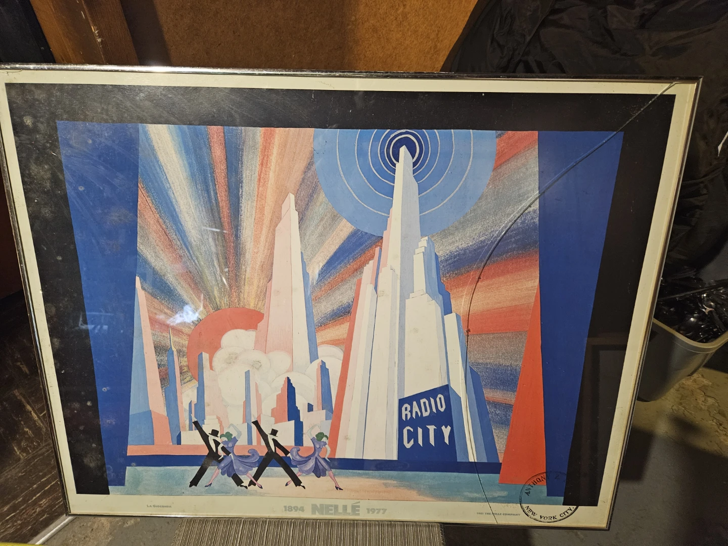 Radio City Poster by Nelle 1977 - photo 5