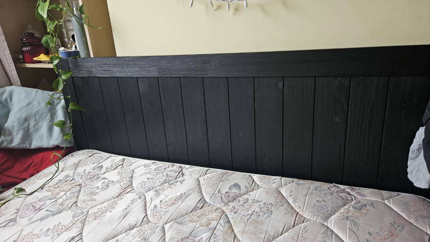 IKEA FÄGELFJÄLLET Queen Bed Frame and Mattress - photo 5