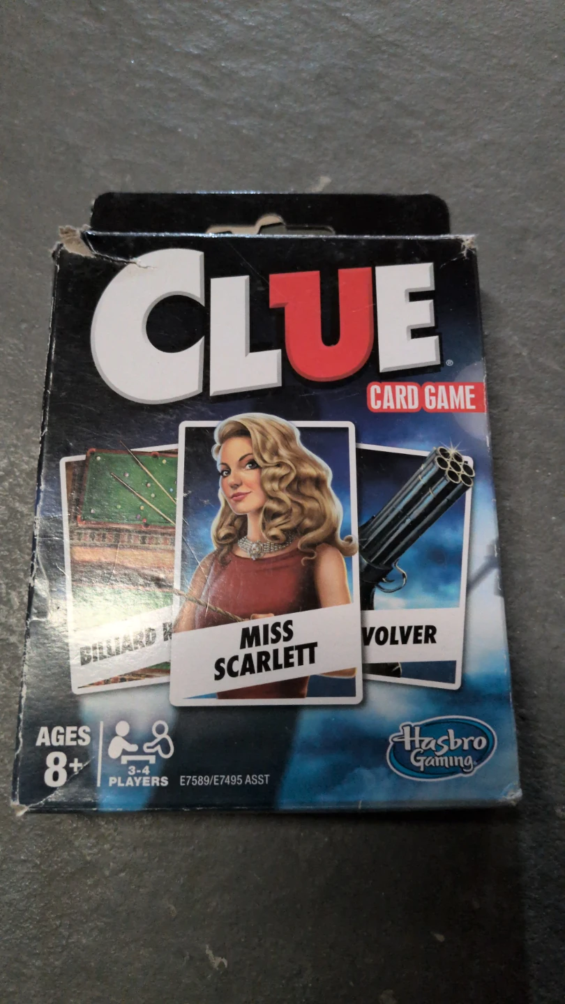 Clue Card Game - photo 2