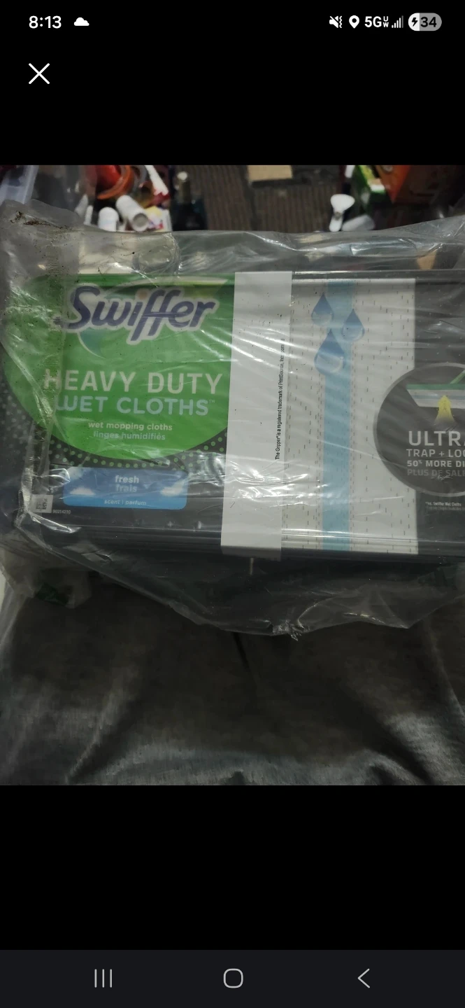Swiffer Heavy Duty Wet Mopping Cloths - Fresh Scent