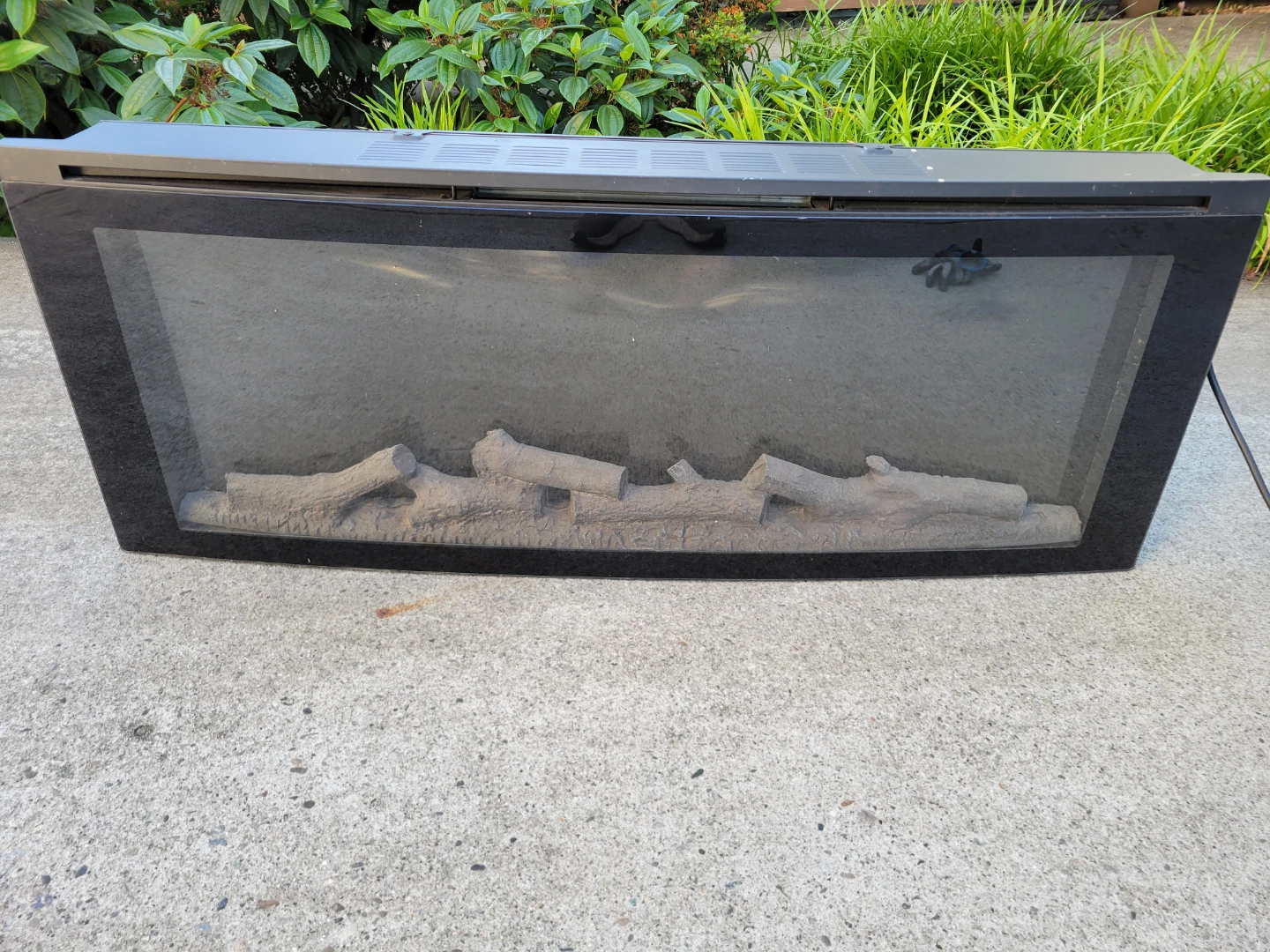 Twin-Star 48" Curved Electric Fireplace Insert - 1500W - photo 3