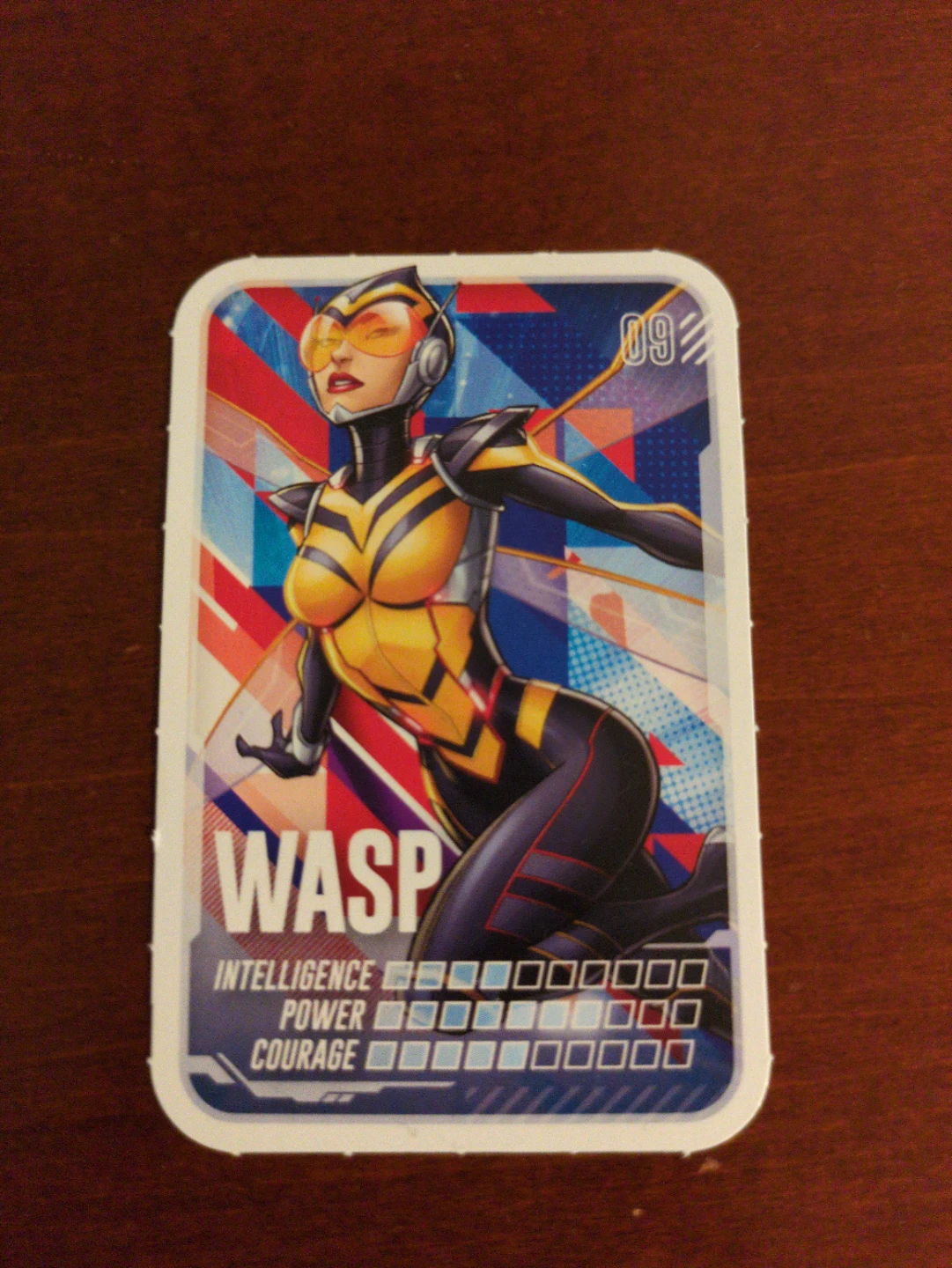 Marvel Wasp Trading Card - photo 2
