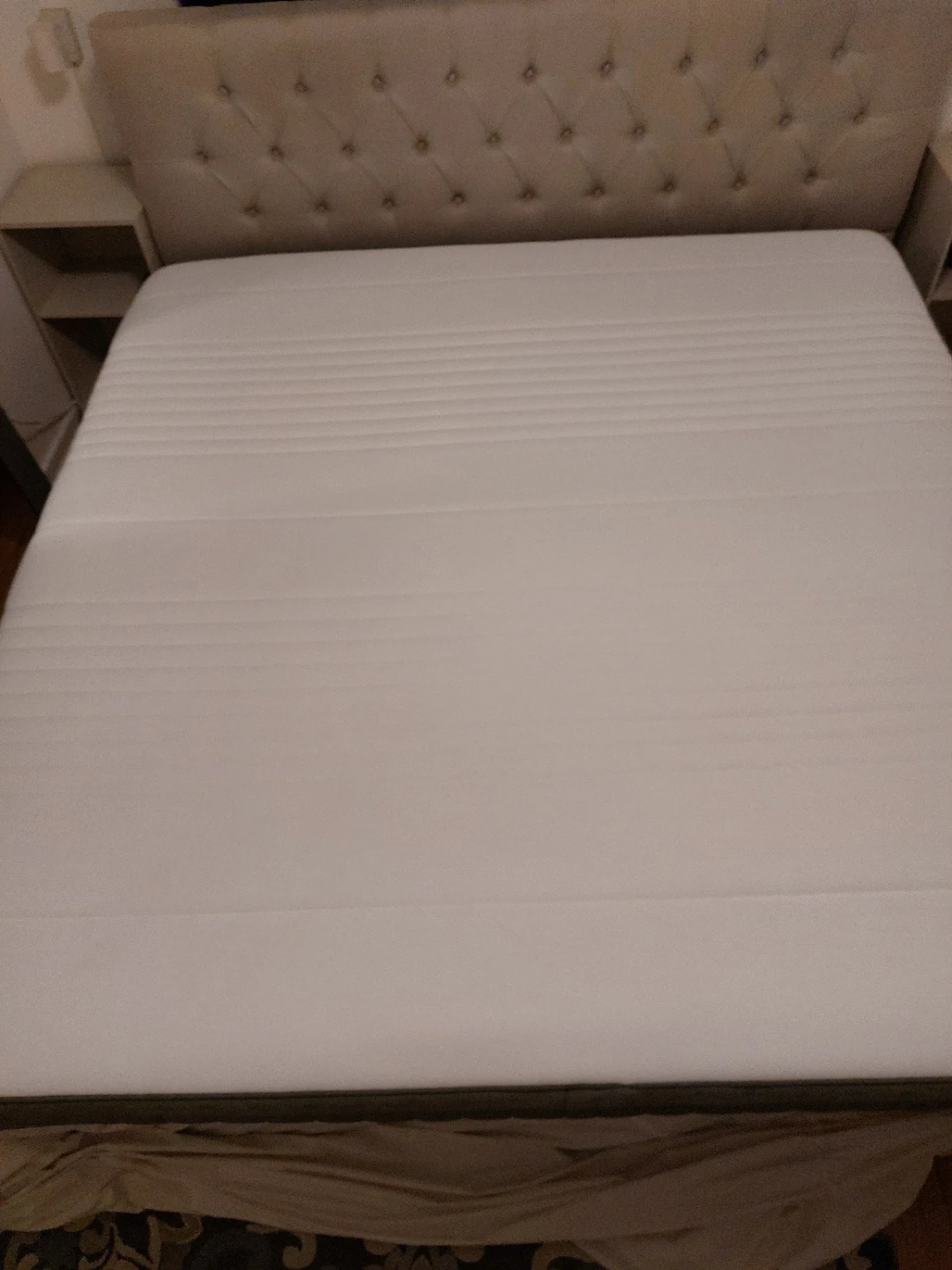 King Size Bed - mattress and bedframe - photo 4