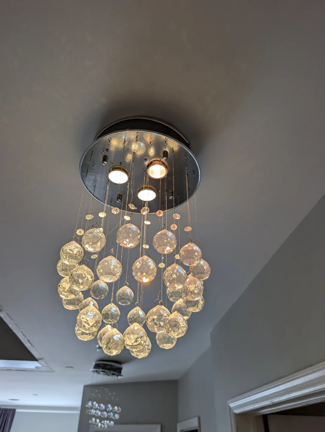 Crystal Chandelier Pendant Light Fixture