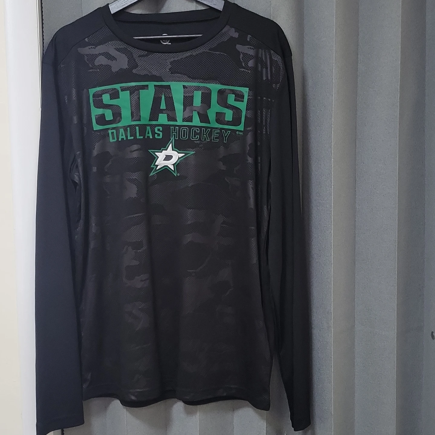 Dallas Stars Hockey Long Sleeve Shirt Size Large - photo 2