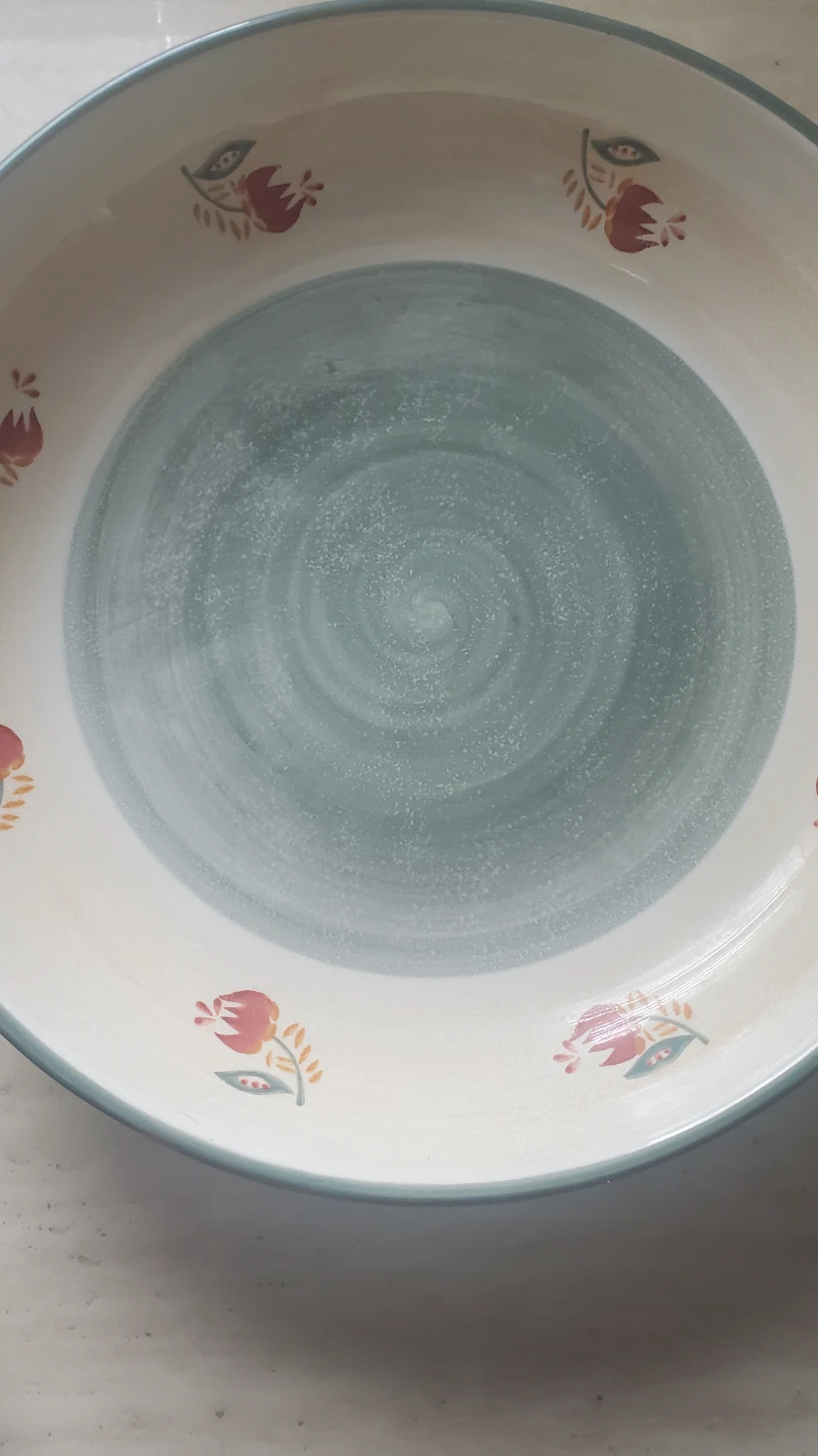 Decorative Ceramic Bowl and Plate Set - photo 4